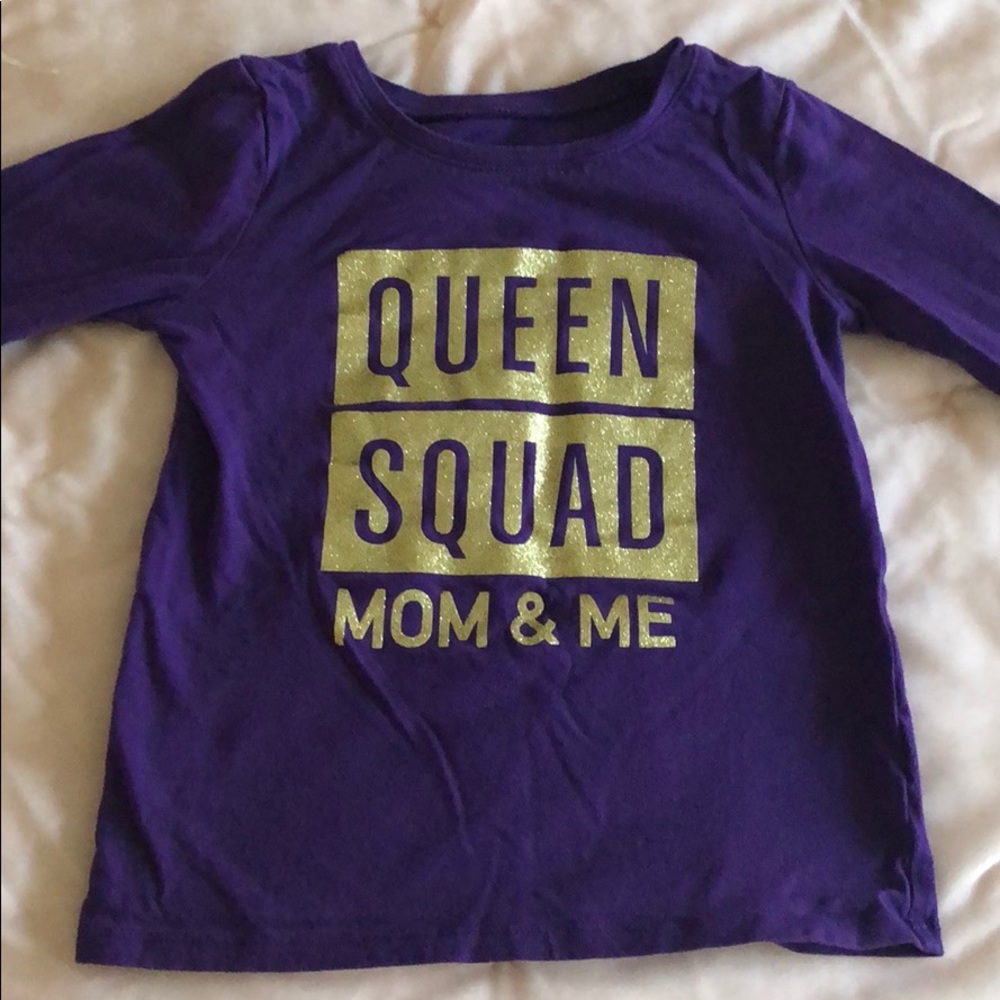 Long sleeve tee from children’s place; size 4T